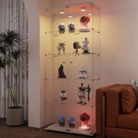 Tempered glass display cabinet,liquorcabinet,storagecabinet,filecabinet,with paipai lights,with locks,bottom equipped with adjustable feet
