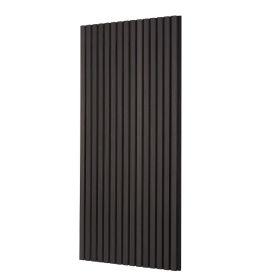 VEVOR Wood Slat Acoustic Panels 23.6 x 47.2 inch for Modern Wall Decor Black Oak
