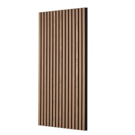 VEVOR Wood Slat Acoustic Panels 23.6 x 47.2 inch for Modern Wall Decor Walnut