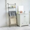 Towel Stand Ladder, Matte Black