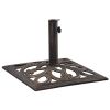Umbrella Base Bronze Cast iron Medium Umbrella Base Square