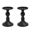 2/4pcs Metal Candle Holders Wedding Candlestick Crafts Candle Stand Centerpiece Road Lead Living Room Wedding Party Table Decor