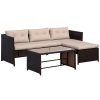 Pieces Patio Furniture Set